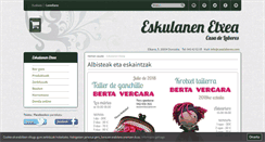 Desktop Screenshot of eskulanenetxea.com