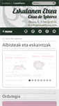 Mobile Screenshot of eskulanenetxea.com